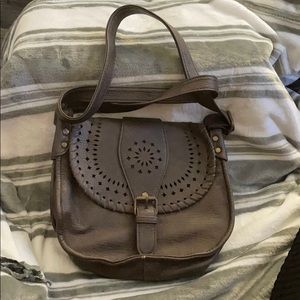 Brown crossbody small purse